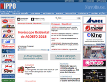 Tablet Screenshot of nippobrasil.com.br